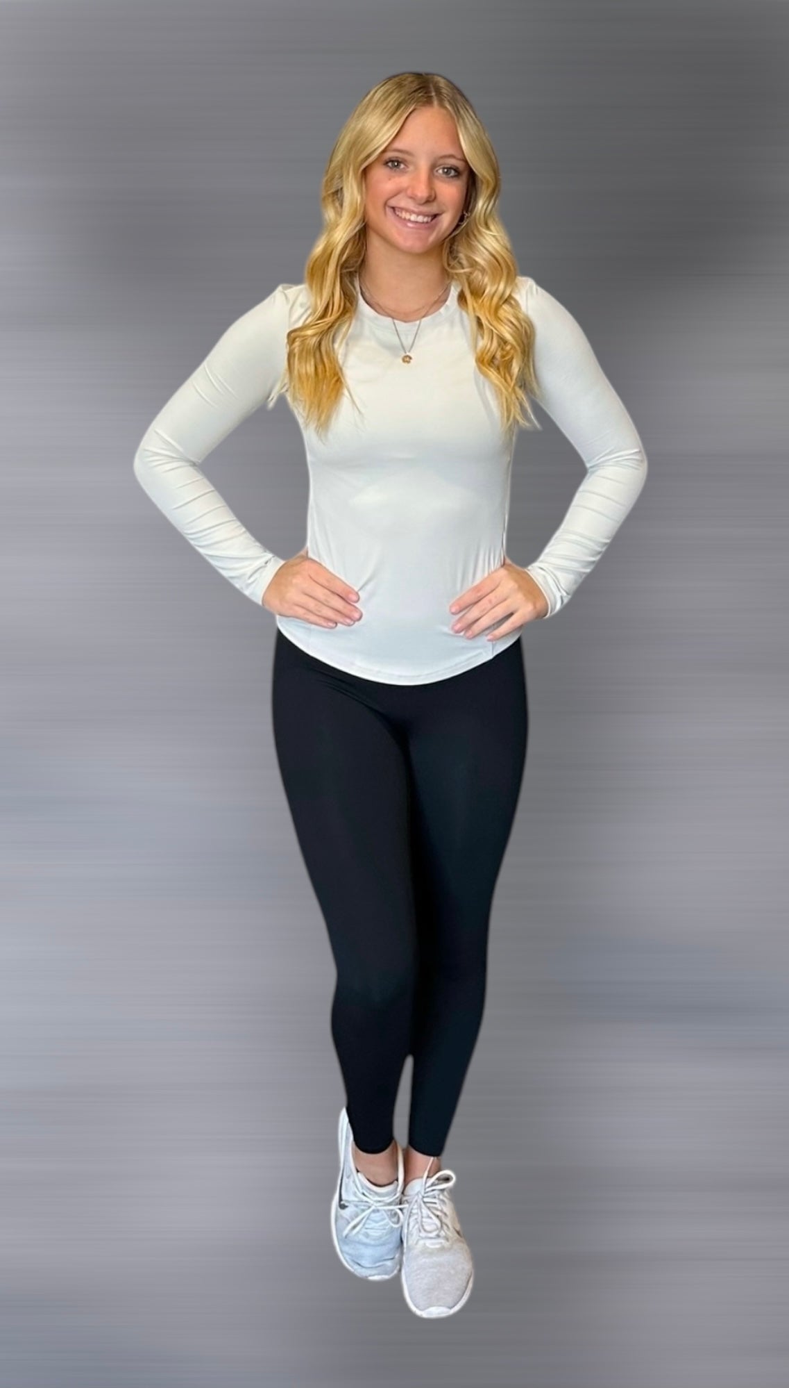 Aphrodite Fitted Long Sleeve Shirt