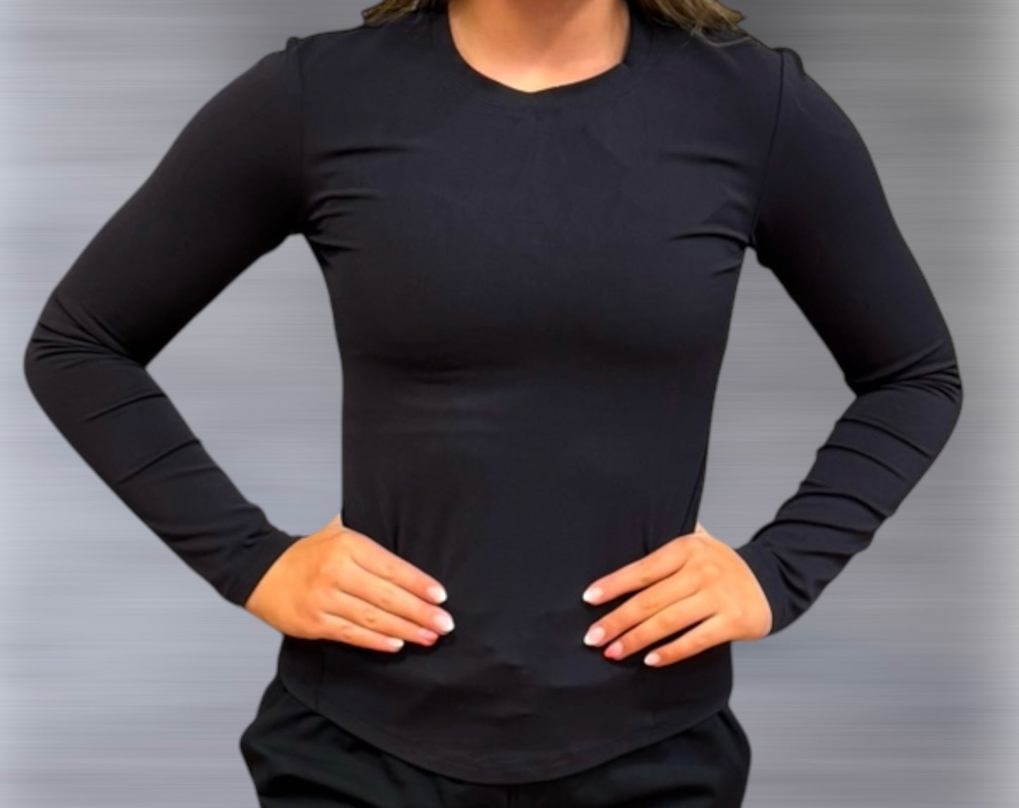 Aphrodite Fitted Long Sleeve Shirt